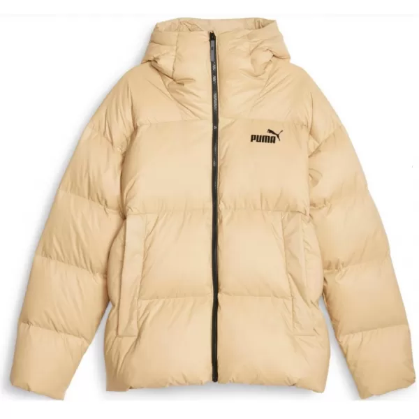  Férfi dzseki PUMA HOODED ULTRA DOWN PUFFER JACKET BÉZS 
