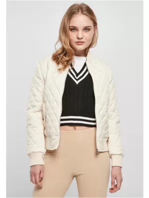 Női kabát URBAN CLASSICS TB806 FEHÉR/HOMOK