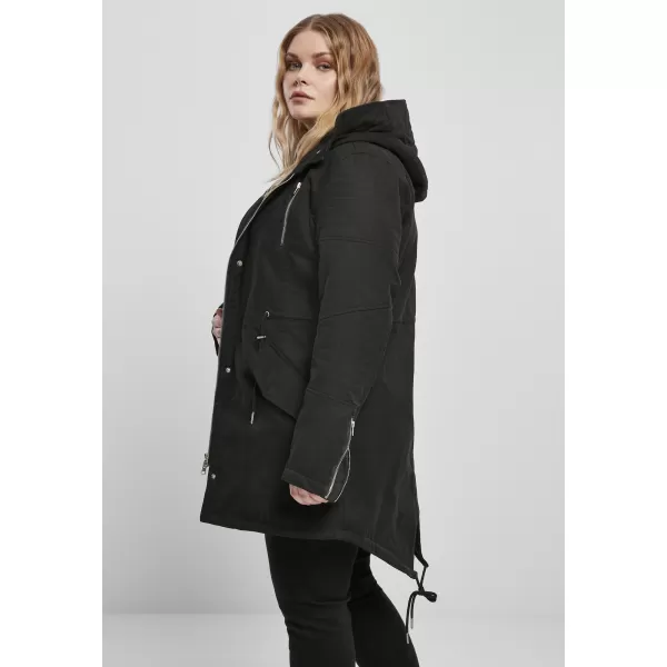  Női kabát URBAN CLASSICS TB1370 FEKETE 