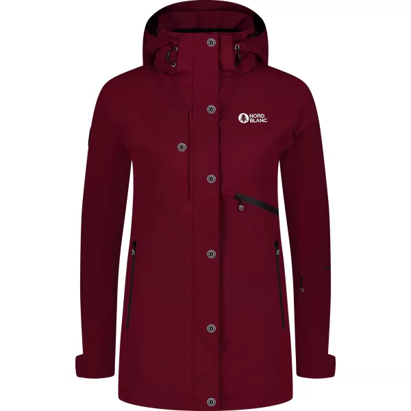  Női sídzseki NORDBLANC SLEDDING NBWJL8127 BURGUNDIA 