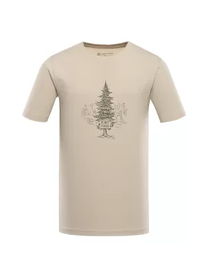 Férfi t -péntek organikus pamutból ALPINE PRO EKK MTSD920 FEHÉR BORS