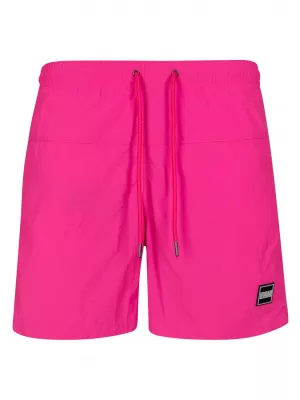 Rövidnadrág URBAN CLASSICS TB1026 NEON RÓZSASZÍNŰ