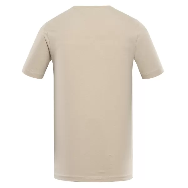  Férfi t -péntek organikus pamutból ALPINE PRO EKK MTSD920 FEHÉR BORS 