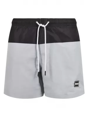 Rövidnadrág URBAN CLASSICS TB1026 KÖNNYŰ ASZFALT/FEKETE
