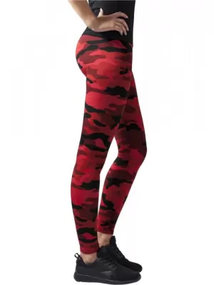 Bokavédő URBAN CLASSICS TB1331 PIROS CAMO