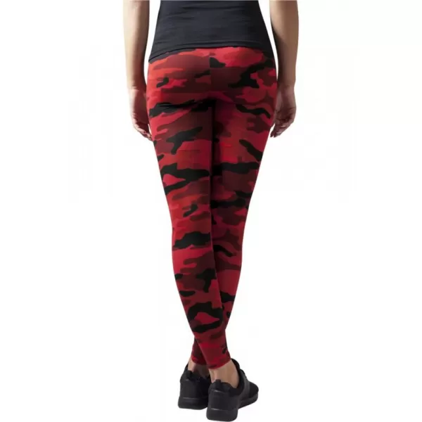  Bokavédő URBAN CLASSICS TB1331 PIROS CAMO 