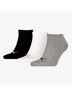Zokni PUMA UNISEX SNEAKER PLAIN 3P SZÜRKE