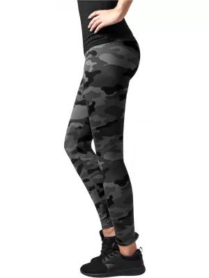 Női leggings URBAN CLASSICS TB1331 SÖTÉT TEREPSZÍNŰ