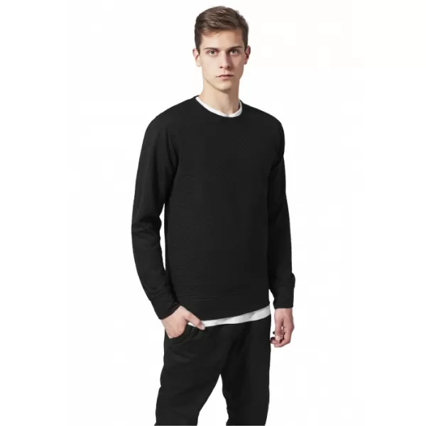  Férfi pulóver URBAN CLASSICS TB1109 FEKETE 