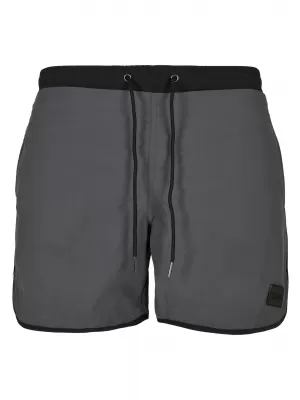 Rövidnadrág URBAN CLASSICS TB2050 FEKETE/SÖTÉT ÁRNYÉK