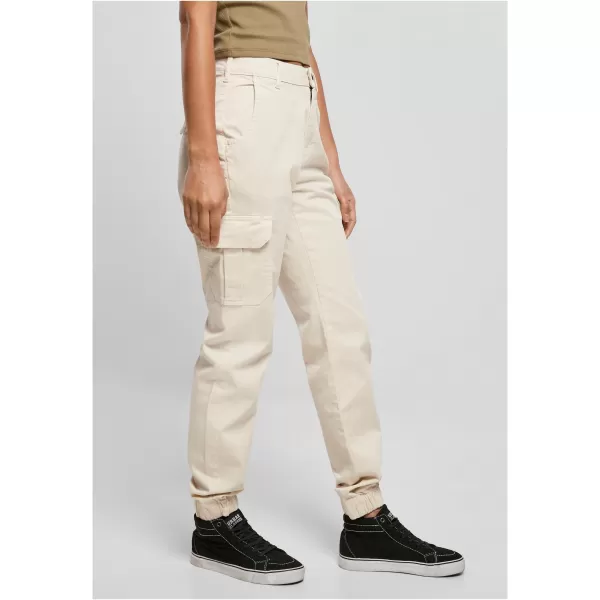  Hölgyek nadrágja URBAN CLASSICS TB3048 FEHÉR/HOMOK 