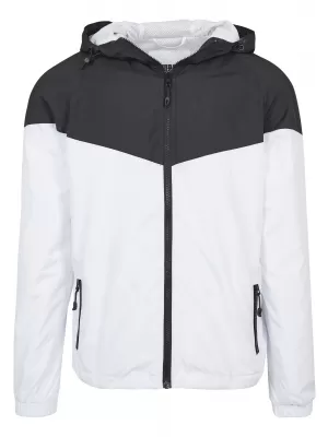 Kabát URBAN CLASSICS TB2107 FEKETE/FEHÉR