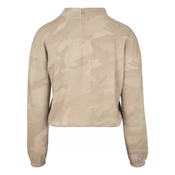  Női pulóver URBAN CLASSICS TB1722 HOMOKOS CAMO 