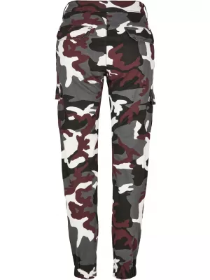 Hölgyek nadrágja URBAN CLASSICS TB3047 BOR CAMO