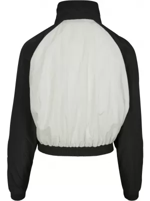 Női kabát URBAN CLASSICS TB2662 FEKETE/FEHÉR