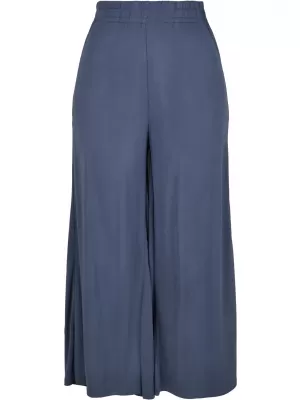 Hölgyek nadrágja URBAN CLASSICS TB2597 SZÜRETI KÉK