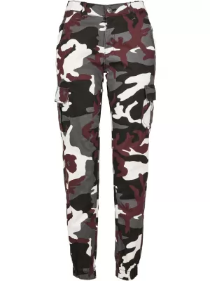 Hölgyek nadrágja URBAN CLASSICS TB3047 BOR CAMO