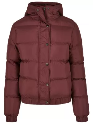 Női kabát URBAN CLASSICS TB1756 CSERESZNYE