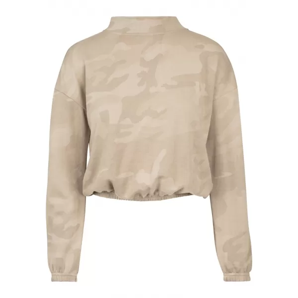  Női pulóver URBAN CLASSICS TB1722 HOMOKOS CAMO 