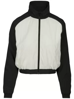 Női kabát URBAN CLASSICS TB2662 FEKETE/FEHÉR
