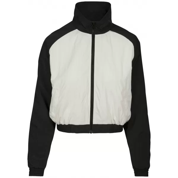  Női kabát URBAN CLASSICS TB2662 FEKETE/FEHÉR 