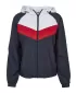 Női kabát URBAN CLASSICS TB2009 NAVY/FEHÉR/TŰZVÖRÖS