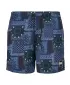Rövidnadrág URBAN CLASSICS TB2679 NAVY BANDANA AOP