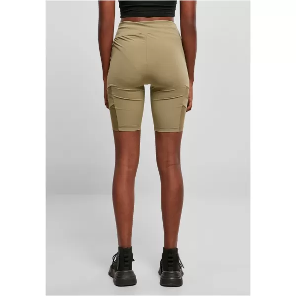  Hölgyek rövidnadrágja URBAN CLASSICS TB4354 KHAKI 