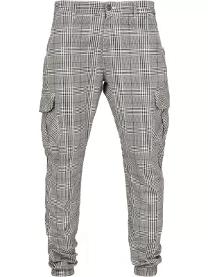 Nadrág URBAN CLASSICS TB3138 FEHÉR/FEKETE
