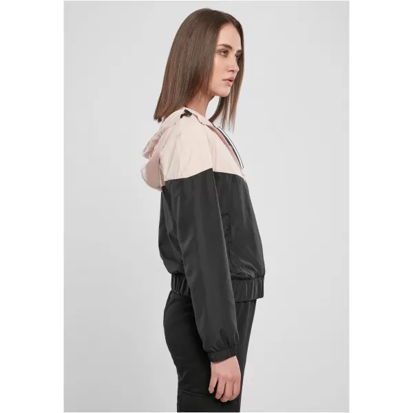  Női kabát URBAN CLASSICS TB3638 VILÁGOS RÓZSASZÍN/FEKETE 