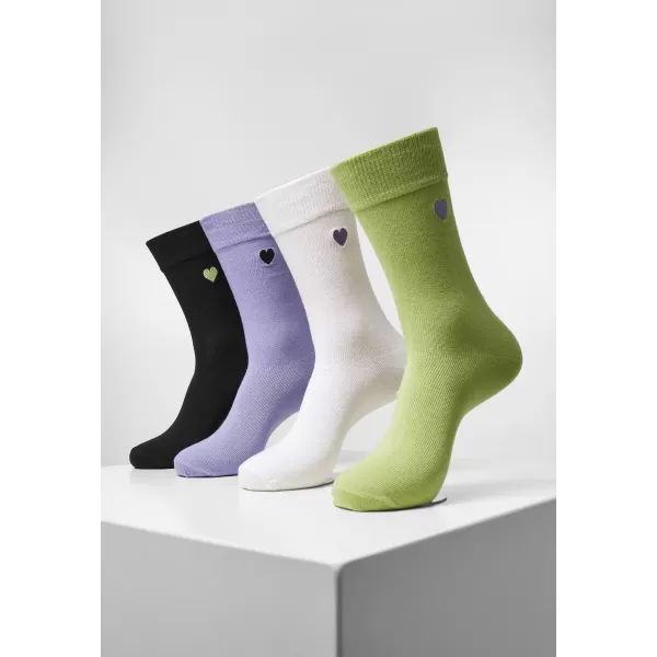  Zokni URBAN CLASSICS TB4242 FEKETE/LILA/MÉSZ/FEHÉR 