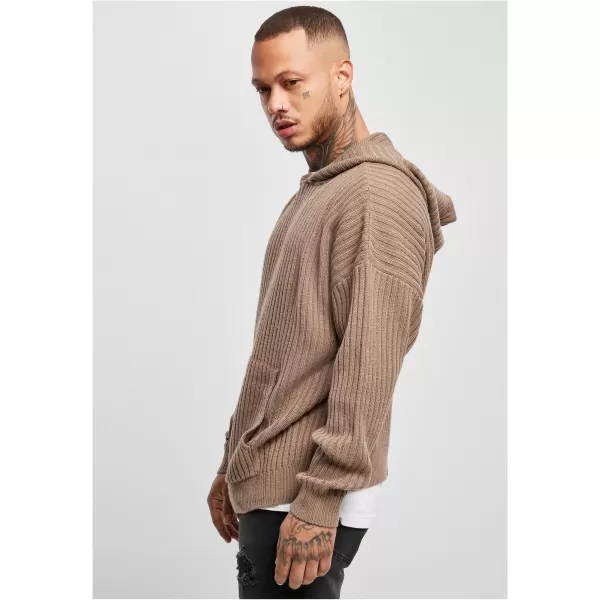  Férfi pulóver URBAN CLASSICS TB4677 SÖTÉT KHAKI 