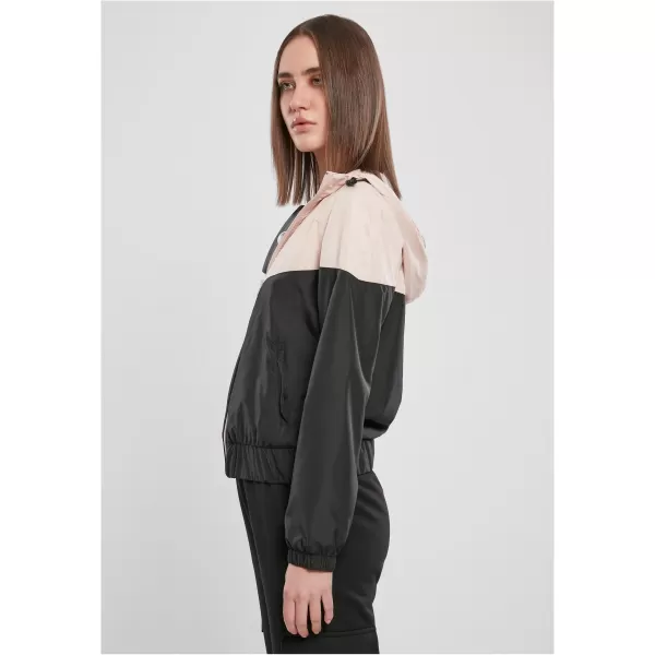  Női kabát URBAN CLASSICS TB3638 VILÁGOS RÓZSASZÍN/FEKETE 