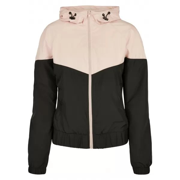  Női kabát URBAN CLASSICS TB3638 VILÁGOS RÓZSASZÍN/FEKETE 