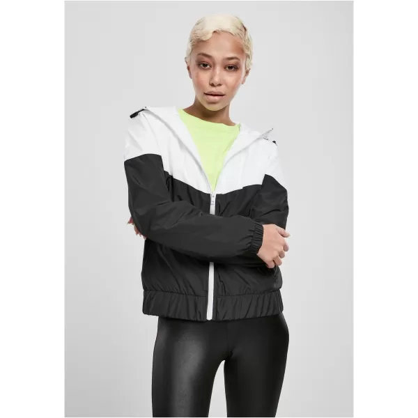  Női kabát URBAN CLASSICS TB3638 FEHÉR/FEKETE 