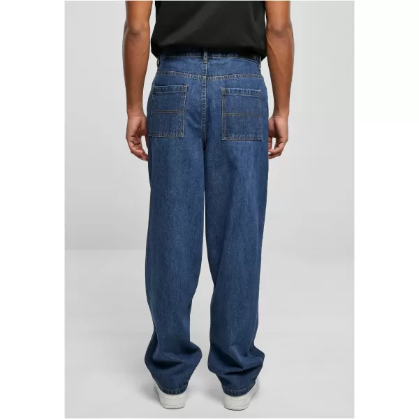  Farmer URBAN CLASSICS TB4461 A KÖZÉP -INDIGÓT MOSTA 