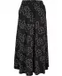 Női szoknya URBAN CLASSICS TB4099 FEKETE VIRÁG