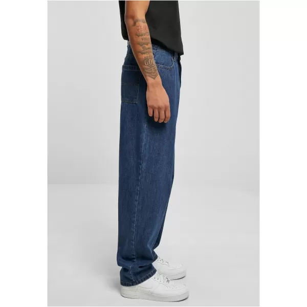  Farmer URBAN CLASSICS TB4461 A KÖZÉP -INDIGÓT MOSTA 