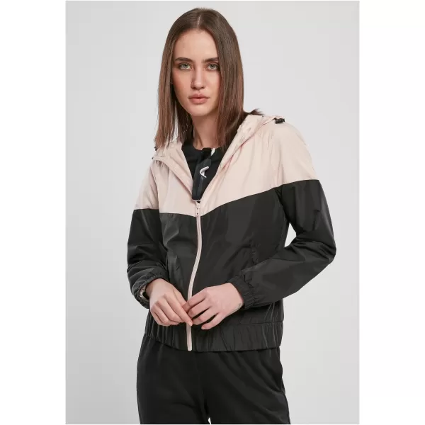  Női kabát URBAN CLASSICS TB3638 VILÁGOS RÓZSASZÍN/FEKETE 