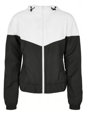 Női kabát URBAN CLASSICS TB3638 FEHÉR/FEKETE