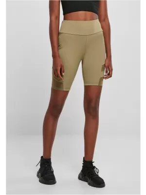 Hölgyek rövidnadrágja URBAN CLASSICS TB4354 KHAKI