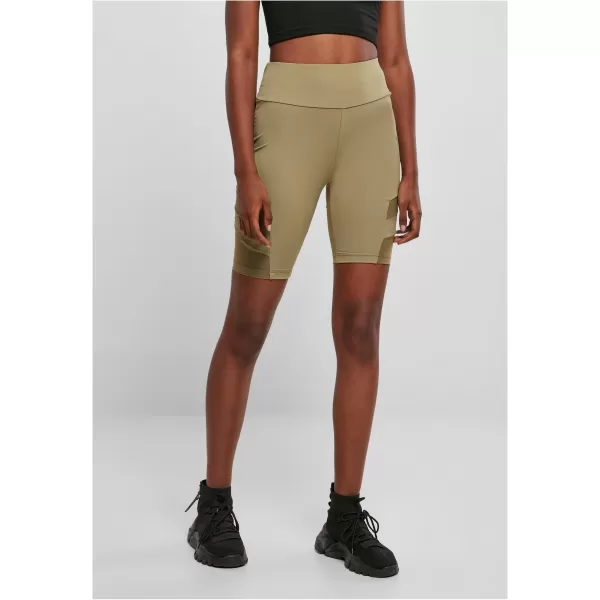  Hölgyek rövidnadrágja URBAN CLASSICS TB4354 KHAKI 