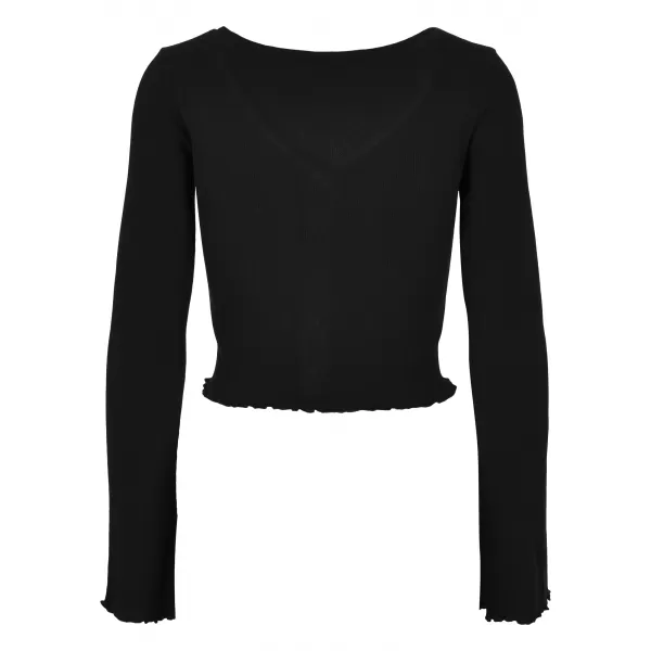  Női pulóver URBAN CLASSICS TB4533 FEKETE 