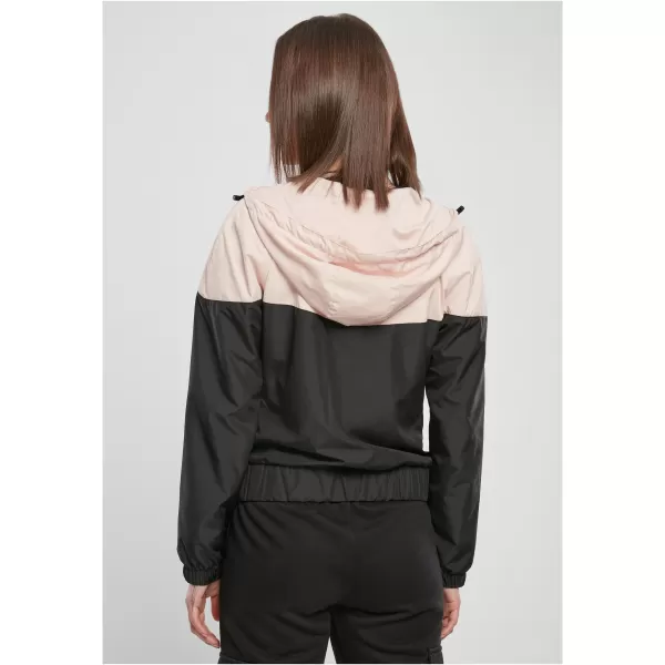  Női kabát URBAN CLASSICS TB3638 VILÁGOS RÓZSASZÍN/FEKETE 