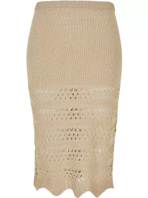Női szoknya URBAN CLASSICS TB5496 PUHA TENGERI FŰ