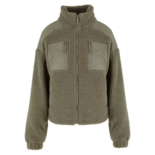 Női kabát URBAN CLASSICS TB6068 HALVÁNYZÖLD 