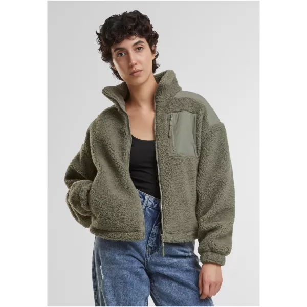  Női kabát URBAN CLASSICS TB6068 HALVÁNYZÖLD 