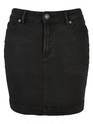 Női szoknya URBAN CLASSICS TB4799 FEKETE MOSOTT