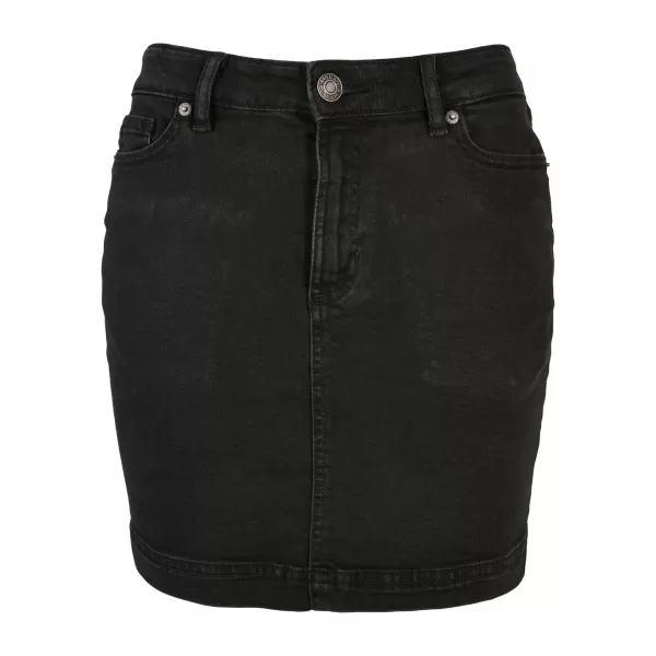  Női szoknya URBAN CLASSICS TB4799 FEKETE MOSOTT 