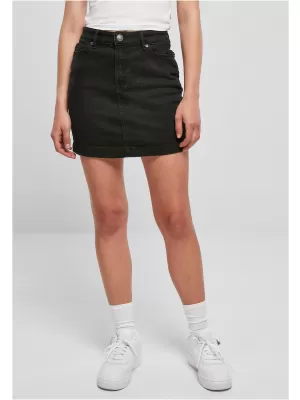 Női szoknya URBAN CLASSICS TB4799 FEKETE MOSOTT